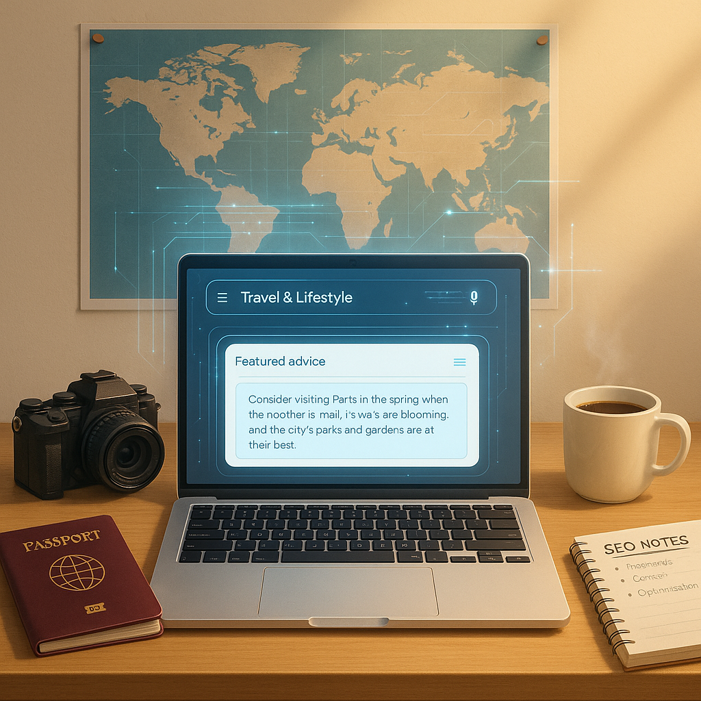 Getting Featured in Gemini’s "Travel & Lifestyle" AI Snippets