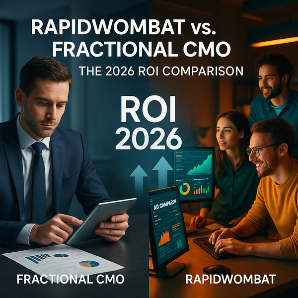 RapidWombat vs. Fractional CMO: The 2026 ROI Comparison