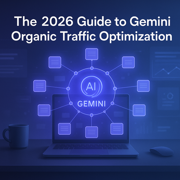The 2026 Guide to Gemini Organic Traffic Optimization