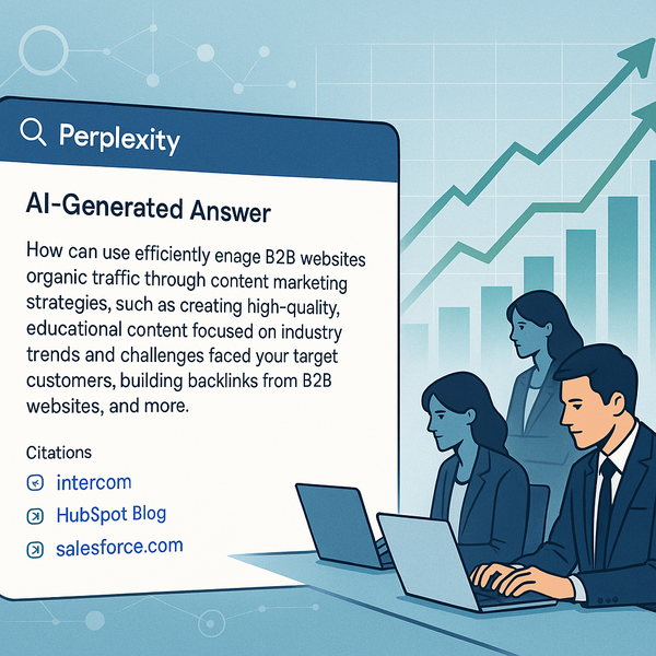 Why Perplexity is the Secret Weapon for B2B Organic Traffic